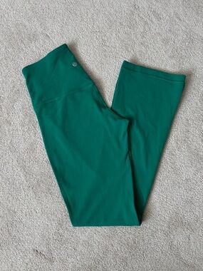 Lululemon Align High-Rise Mini-Flare Pant Extra Short 28" Cascadia Green Size 6